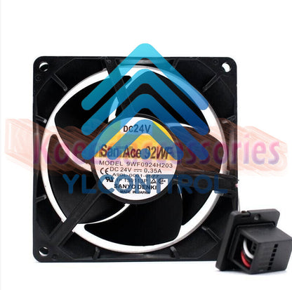 SanAce92WF 9WF0924H203 A90L-0001-0577 9232 24V 0.35A 3P Cooling Fan 1Pcs*