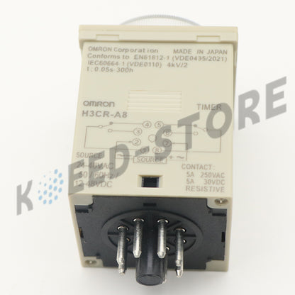 1x Omron H3CR-A8 H3CRA8 24-48VAC 12-48VDC Timer