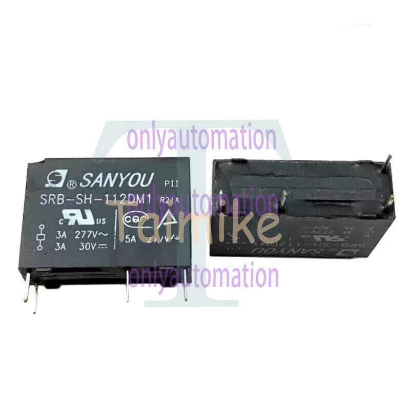 10PCS SANYOU SRB-SH-112DM1 12VDC Power Relay 3A/5A 277VAC 4Pins~