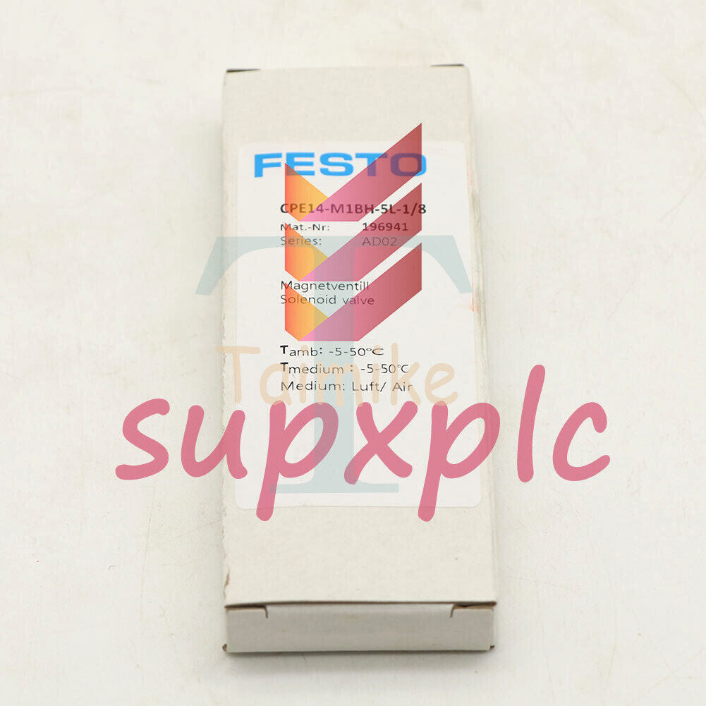festo for CPE14-M1BH-5L-1/8 196941 solenoid valve 1PCS