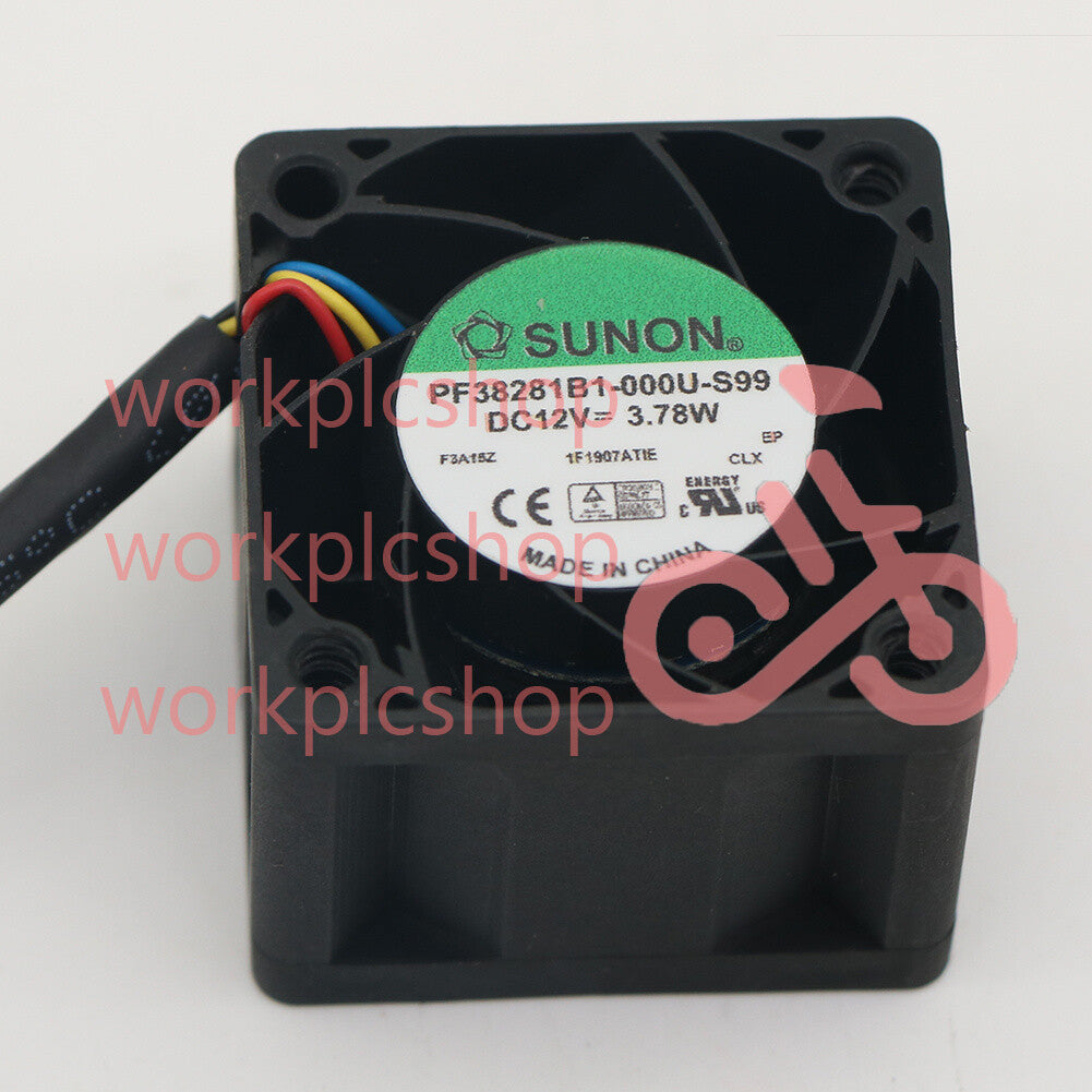 1PCS SUNON PF38281B1-000U-S99 DC 12V 3.78W 3828 3.8CM PWM cooling fan #US