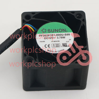 1PCS SUNON PF38281B1-000U-S99 DC 12V 3.78W 3828 3.8CM PWM cooling fan #US