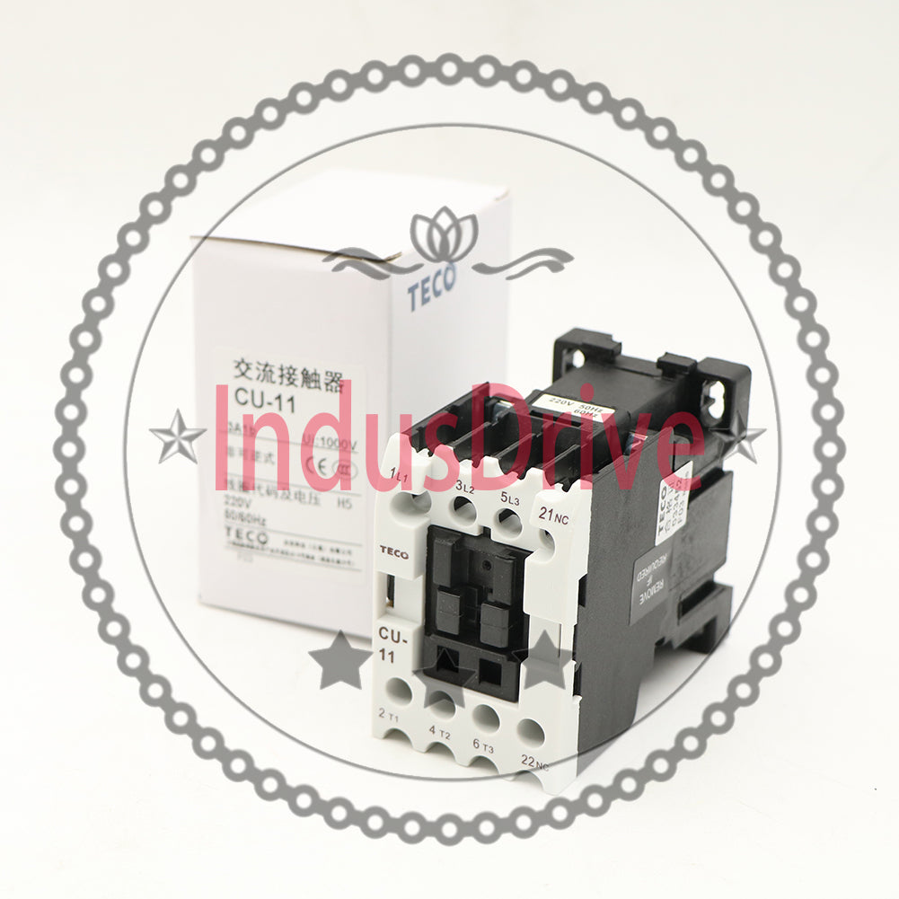 1PCS CU-11 3A1B Teco AC Contactor 220Vac