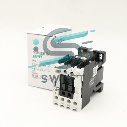 1pcs In Box TECO CU-11 3A1B AC Contactor 220VAC