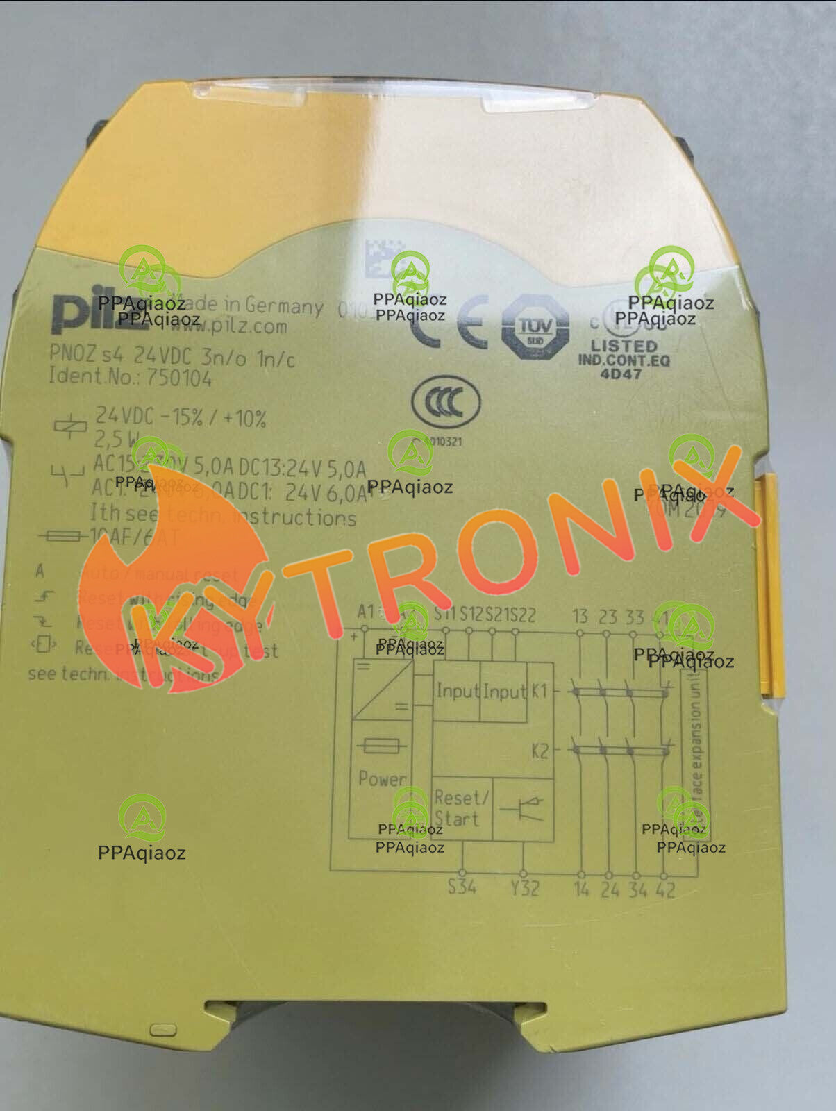 PNOZ S4 750104 PILZ PNOZ S4 750104 Safety Relay #P #F
