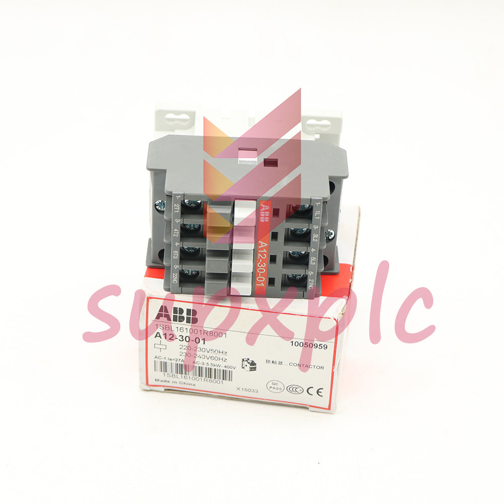 1PCS 1SBL161001R8001 ABB A12-30-01 Contactor 220V 50/60Hz