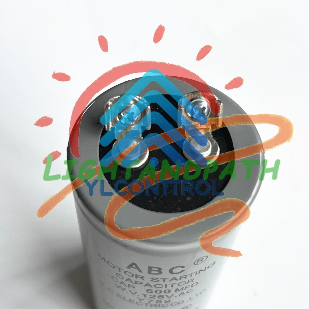 ABC CD60 Motor Starting Capacitor 500MFD 500UF 125VAC HVAC 125V #Li