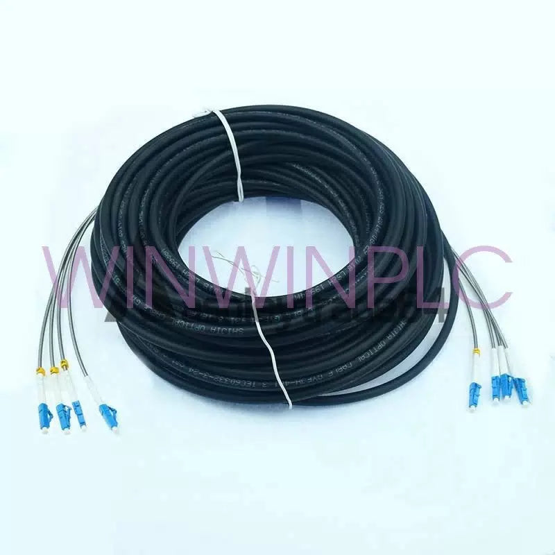150M Field Outdoor LC-LC UPC 4 Strand 9/125Single Mode Fiber Patch Cord [1]