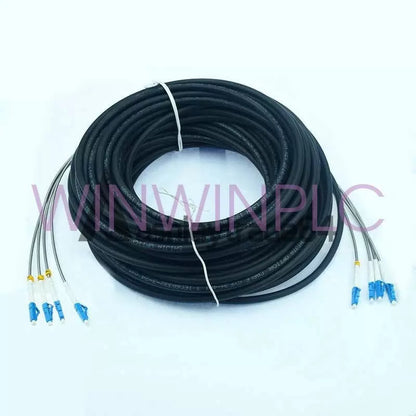 150M Field Outdoor LC-LC UPC 4 Strand 9/125Single Mode Fiber Patch Cord [1]
