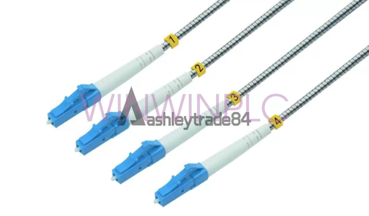 150M Field Outdoor LC-LC UPC 4 Strand 9/125Single Mode Fiber Patch Cord [4]