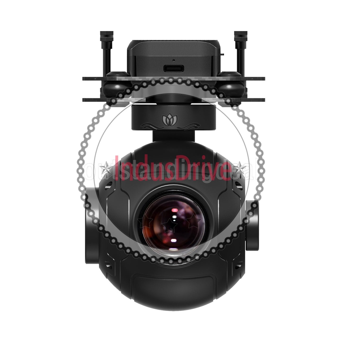 ZR10 4MP 2K Gimbal Camera w/ 3Axis Gimbal Stabilizer Supports 2K Video Recording