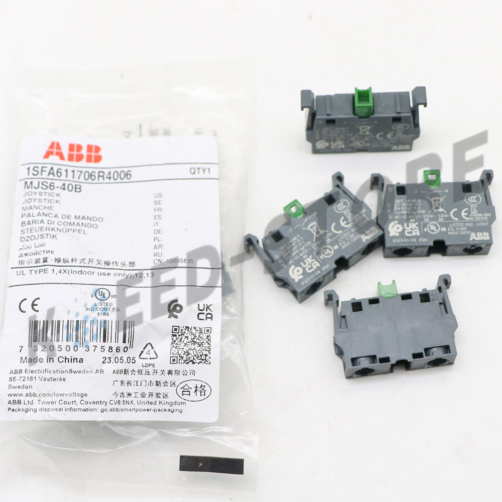 1set MJS6-40B Cross rocker switch With ABB MJS6-40B + 4*MCB-10