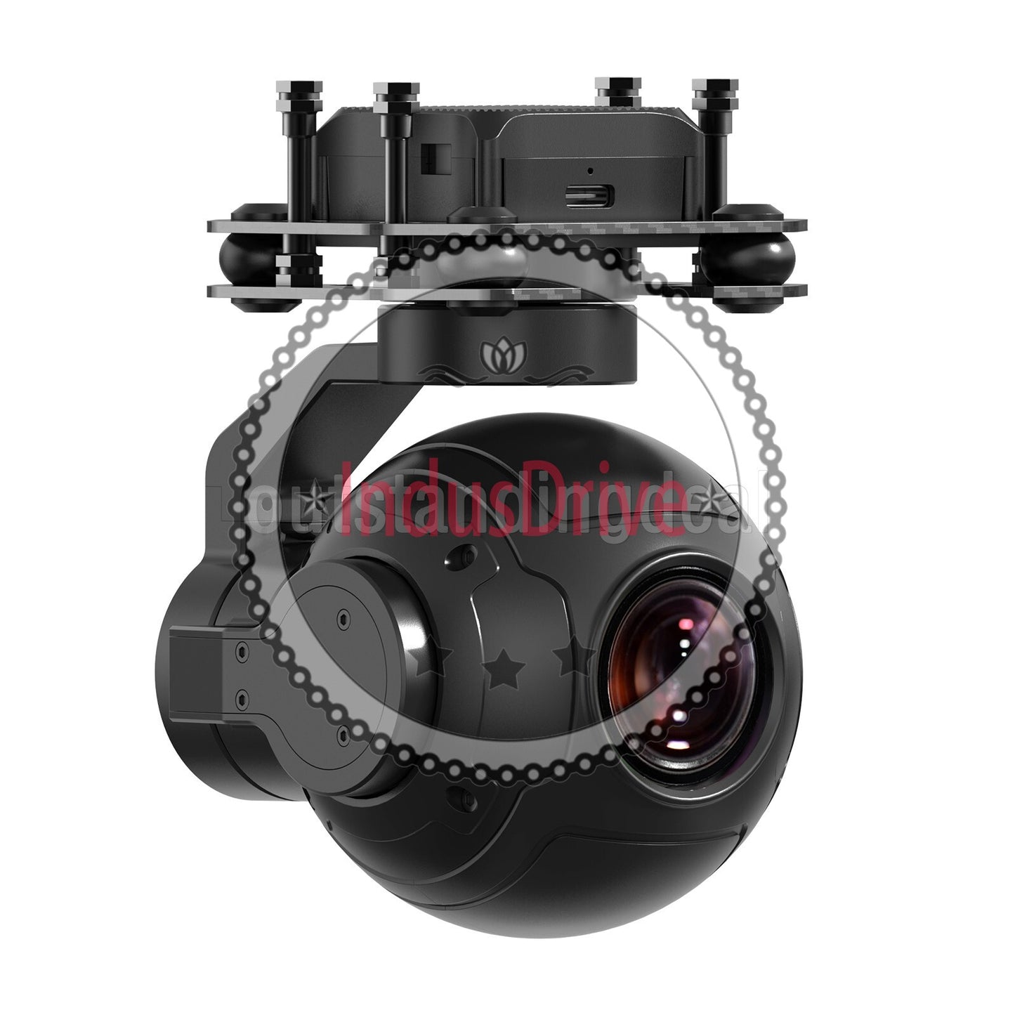 ZR10 4MP 2K Gimbal Camera w/ 3Axis Gimbal Stabilizer Supports 2K Video Recording