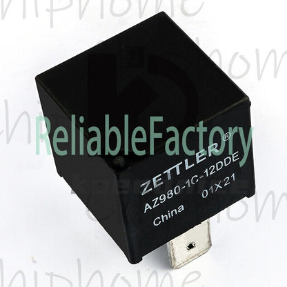 1PC ZETTLER AZ980-1C-12DDE 12VDC same as ZZ1413-3-R Automotive Relay 5Pins SPDT