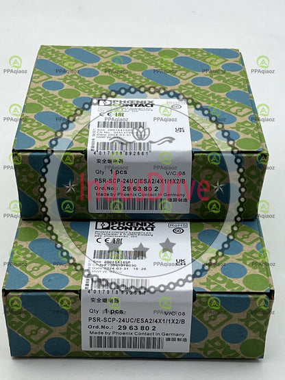 1Pcs Phoenix Contact PSR-SCP-24UC/ESA2/4X1/1X2/B 2963802 Safety Relay Free #P