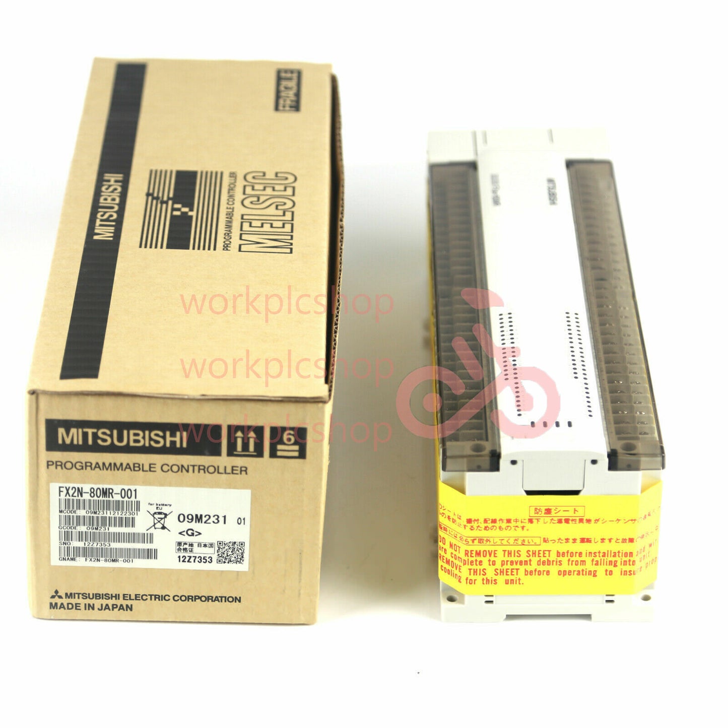 1PC MITSUBISHI FX2N-80MR-001 Programmable Logic Controller