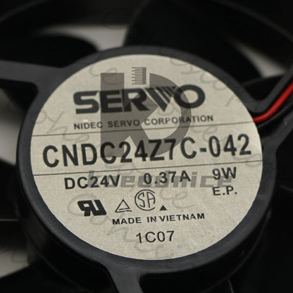 1PC Fan 24V 0.37A 9W CNDC24Z7C-042