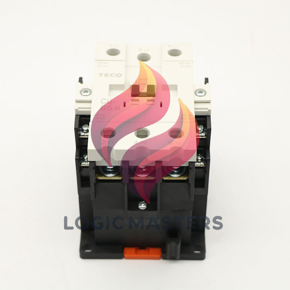 1Pcs TECO CU-65R Magnetic Contactor 100 Amp, 3 Phase, 110V Coil 3A2a2b