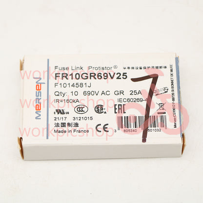 1PCS Mersen FR10GR69V25 Protistor Ferrule Fuse 25 Amp 10*38 gRB 690V #US