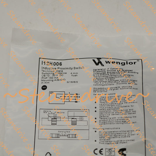 1PCS Wenglor Inductive Proximity Switch Sensor I12H006
