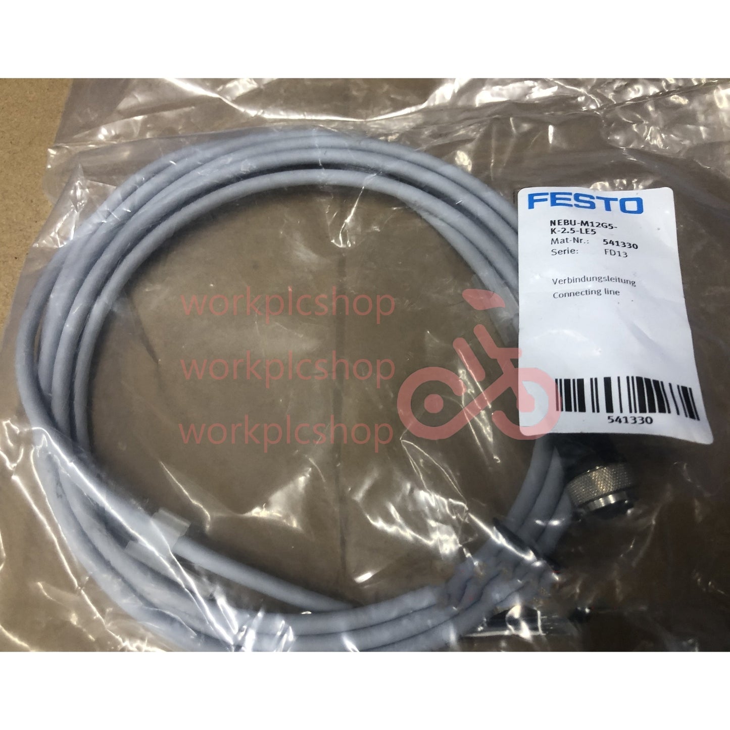 1ps FOR FESTO NEBU-M12G5-K-2.5-LE5 Free ship