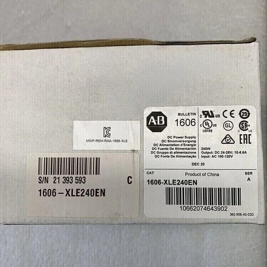 1606-XLE240EN Switched Power Supply 24VDC 10A - XLE POWER SOLUTIONS [1]