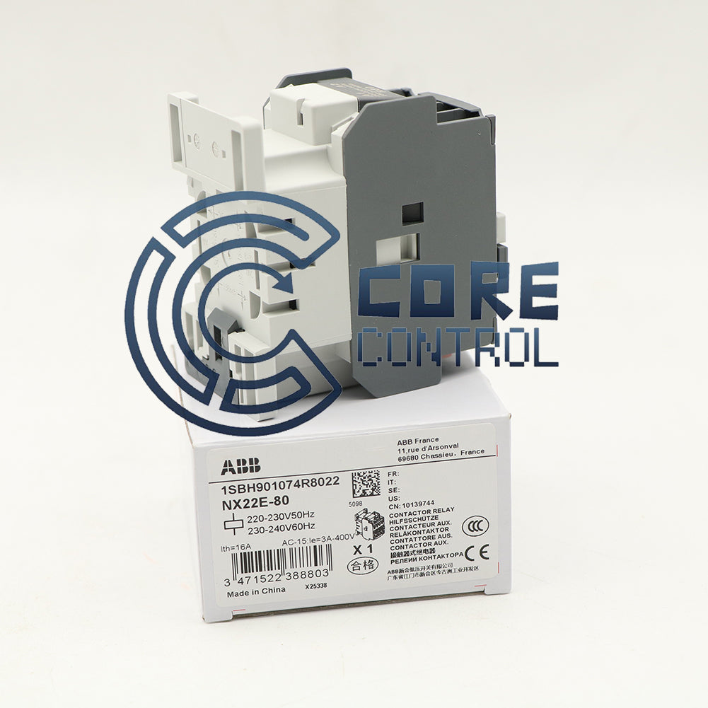 1PCS ABB Contactor relay NX22E-80 220-230V50Hz/230-240V60Hz 1SBH901074R8022