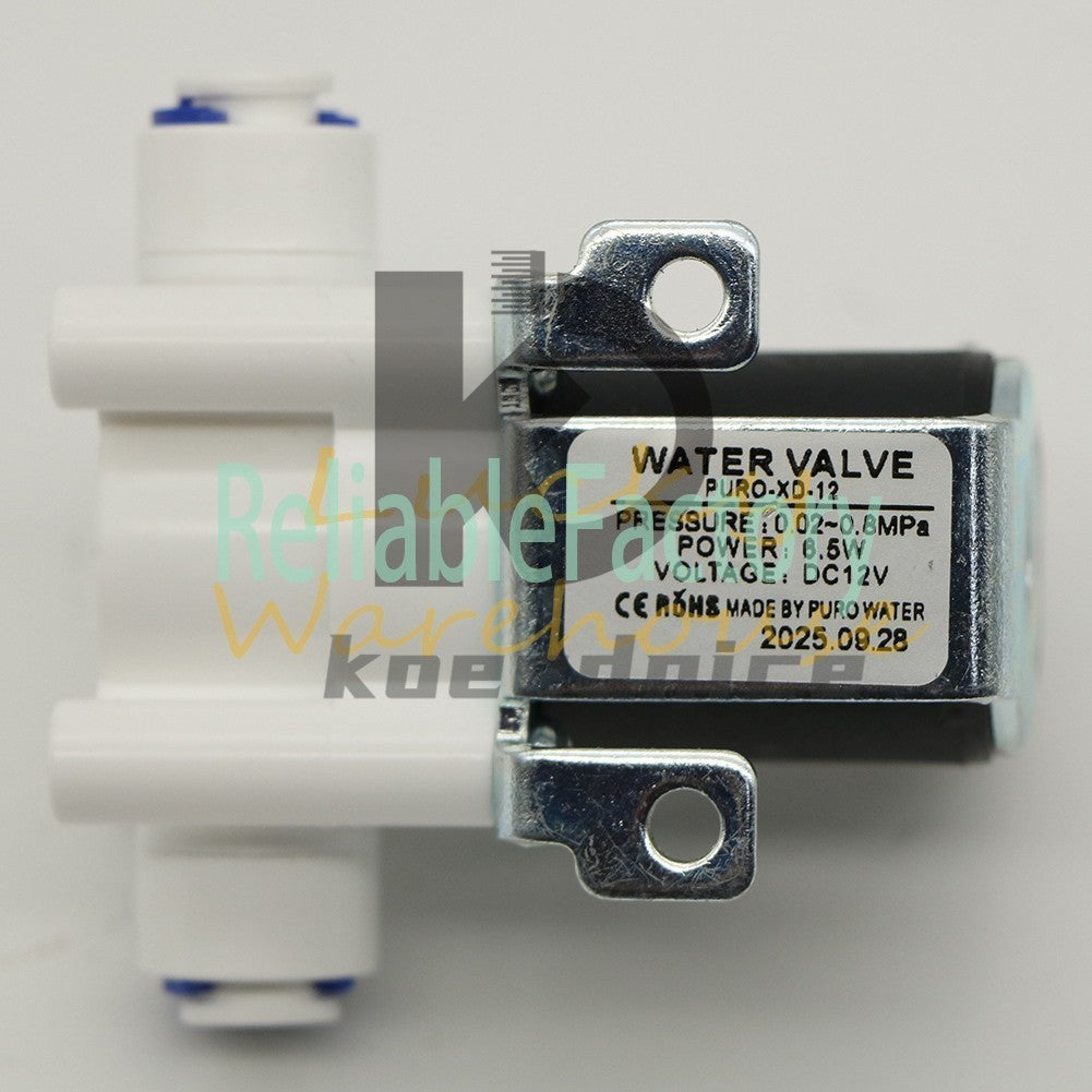 1PC 2 points inlet diameter 6.5mm Water valve PURO-XD12 DC 12V 6.5W
