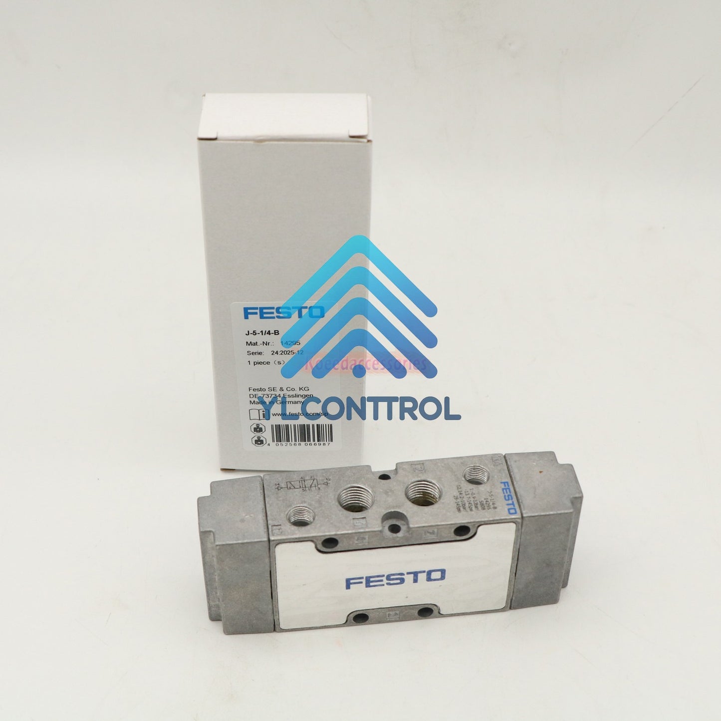 1PC FESTO J-5-1/4-B 14295 Solenoid Valve