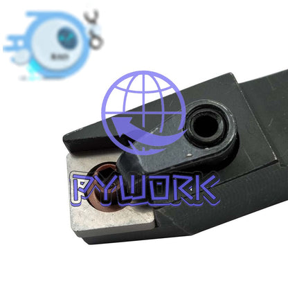 75° MSBNR1616H12 16*100mm Lathe Turning Tool Holder +10pcs SNMG120404-HA Inserts