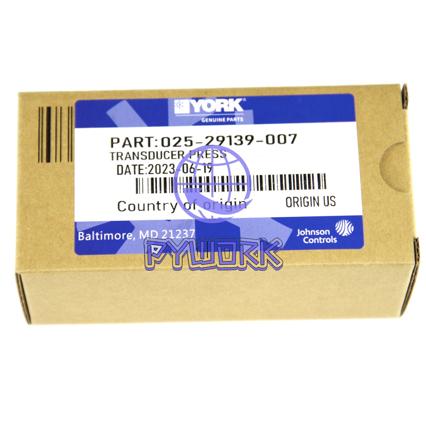 YORK 025-29139-007 02529139007 Pressure Sensor
