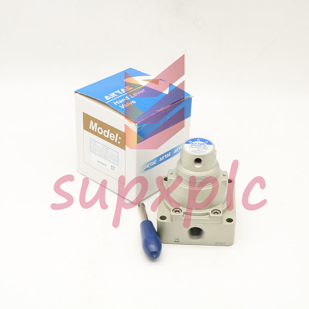 1PCS Manual Valve 4HV330-10 3/8" 3Pos 4Ports Pneumatic