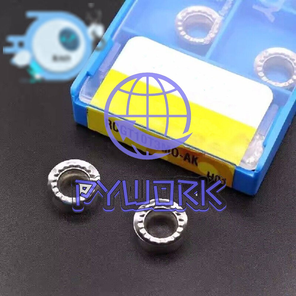 10Pcs RCGT1204MO-AK/RCGT10T3MO-AK Carbide Insert Round aluminum Turning Inserts