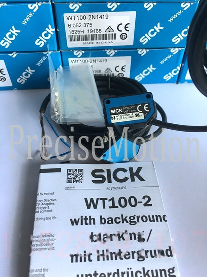 1PCS SICK WT100-N1419 WT100-N1412 WT100-2N1419 photoelectric sensor