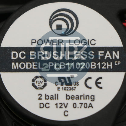 1PCS 4-wire Server Fan PLB11020B12H POWER LOGIC DC 12V 0.70A su