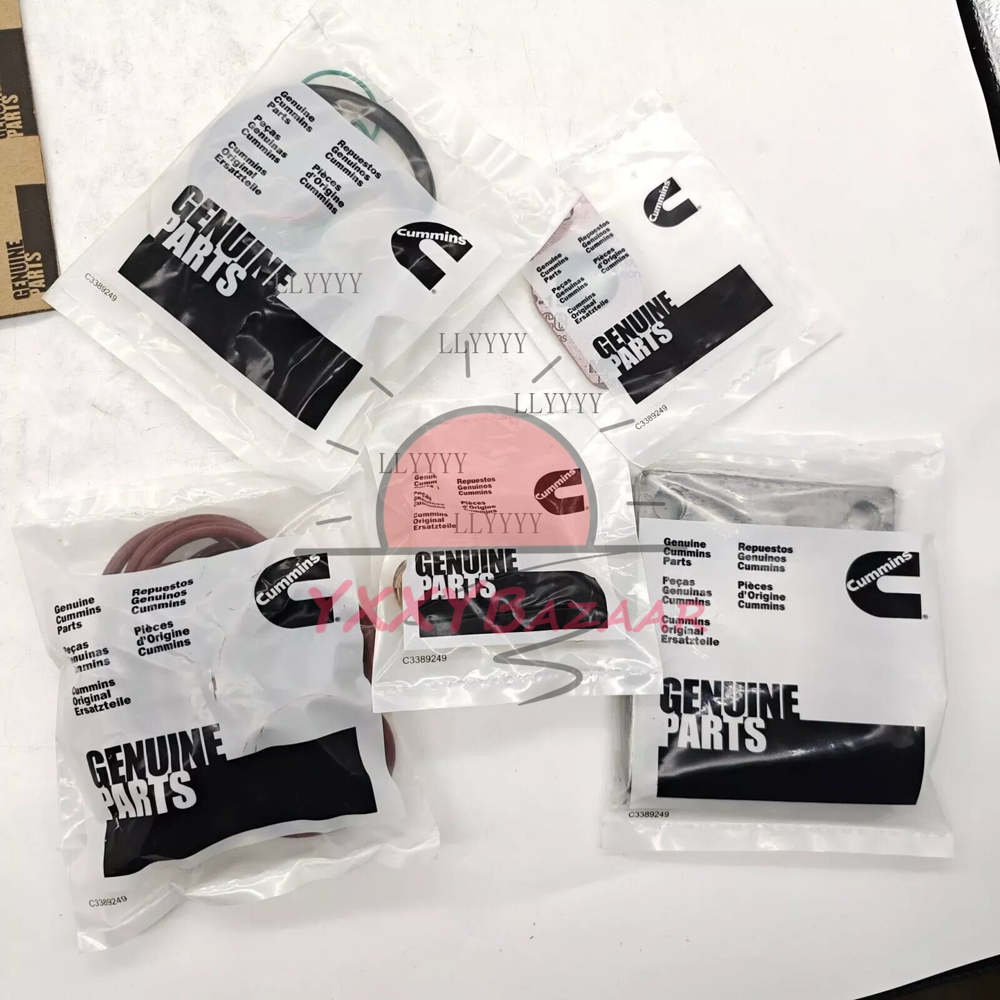 Upper Head Cylinder Gasket Kit For Cummins 6-Cyl 19.0 K19 KT19 KTA19 Engines