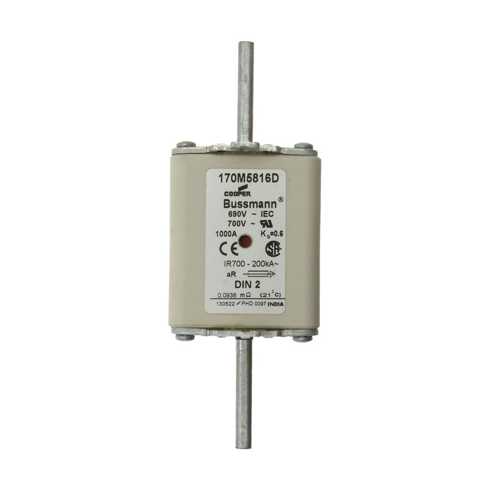 Bussmann 170M5816D Fuse 1000A 690V Reliable Protection - BUSSMANN