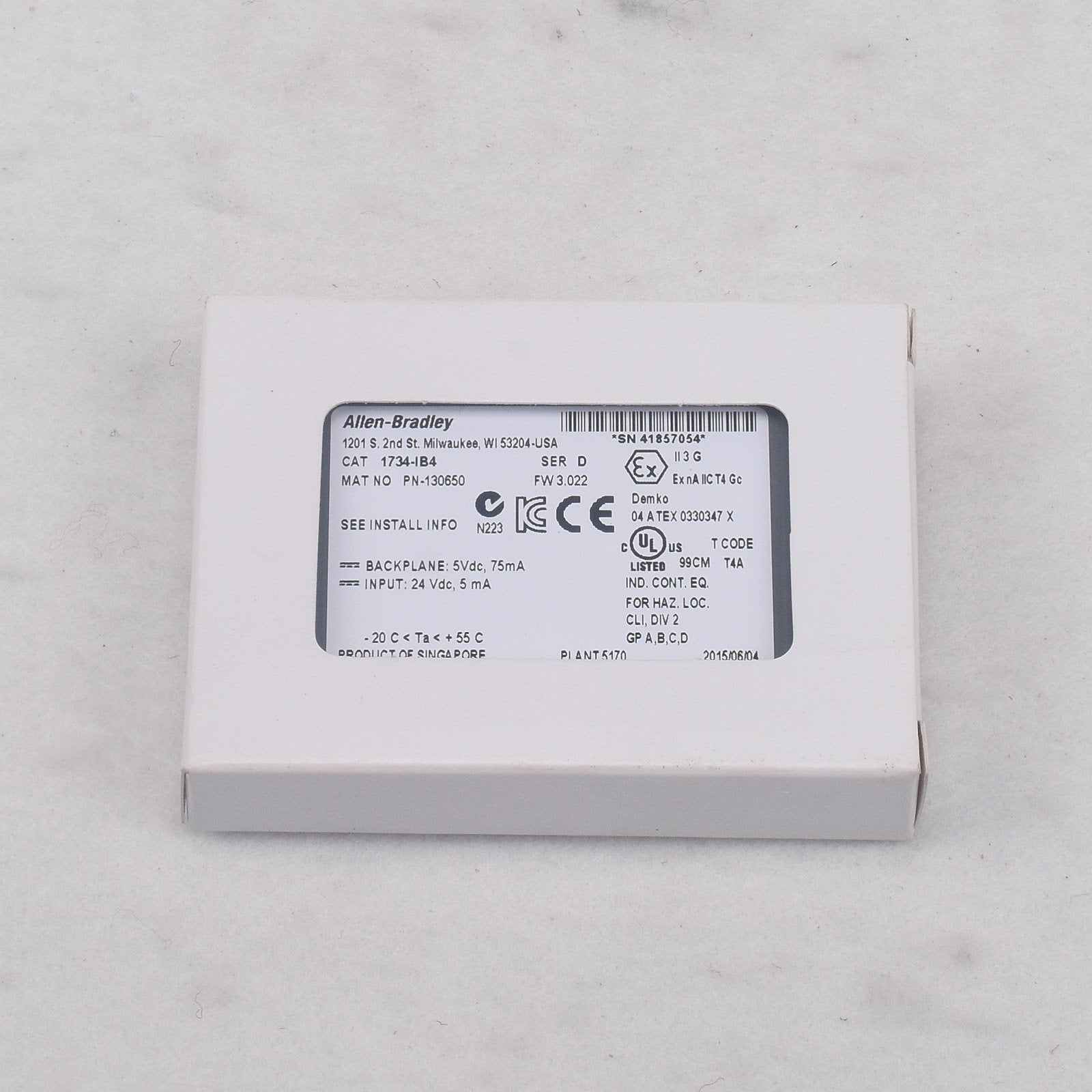 1734-IB4 - Allen-Bradley