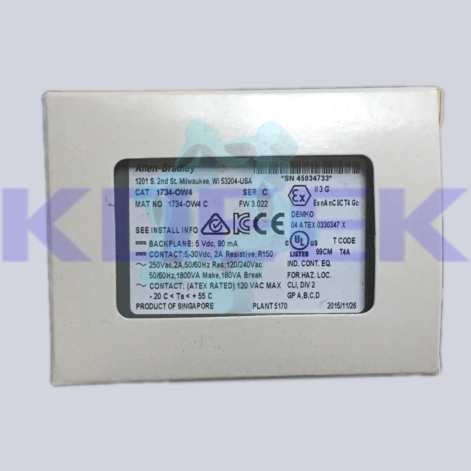 1734-OW4 - ALLEN-BRADLEY
