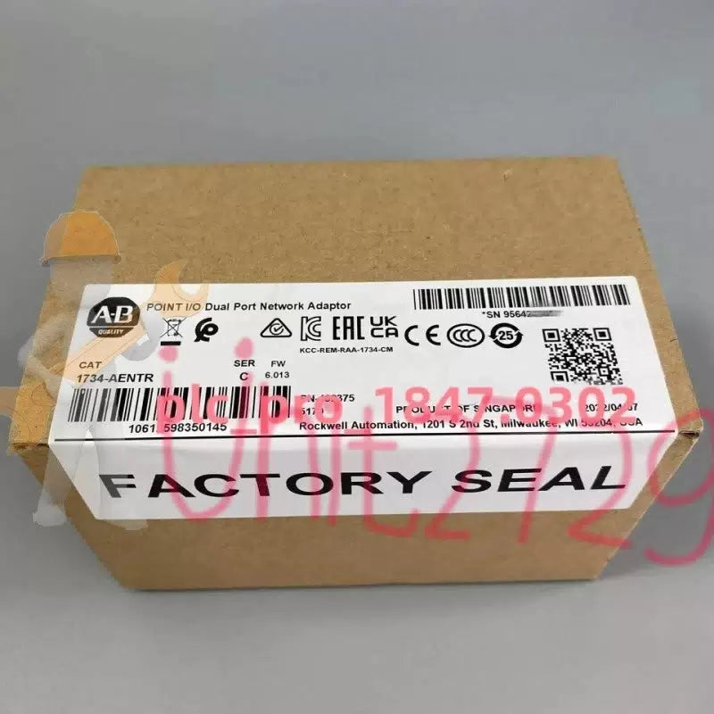 1734AENTR 1PCS AB 1734-AENTR /C Point I/O Dual Port Adaptor Module #u [1]