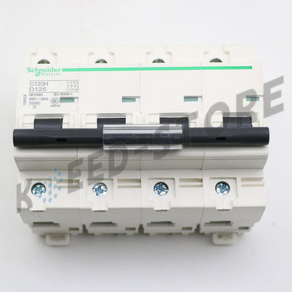 1PCS Schneider C120H 4P D125A miniature Circuit breaker A9N19831