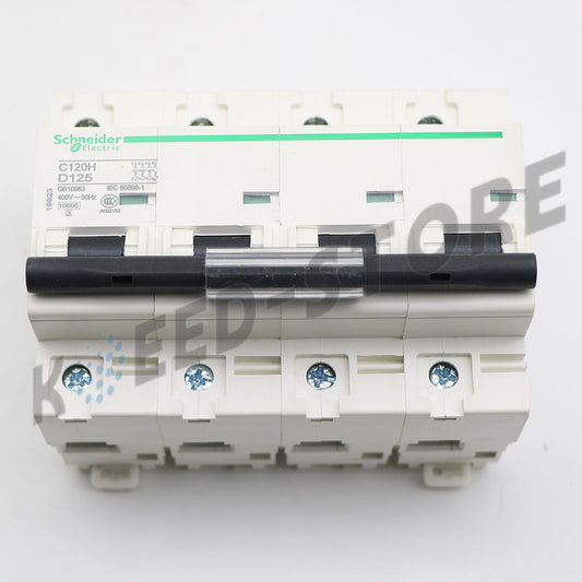 1PCS Schneider C120H 4P D125A miniature Circuit breaker A9N19831