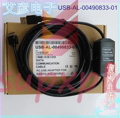 1PC USB-AL-00490833-01 Sanyo R / Q Series Servo Debug Cable USBAL0049083301
