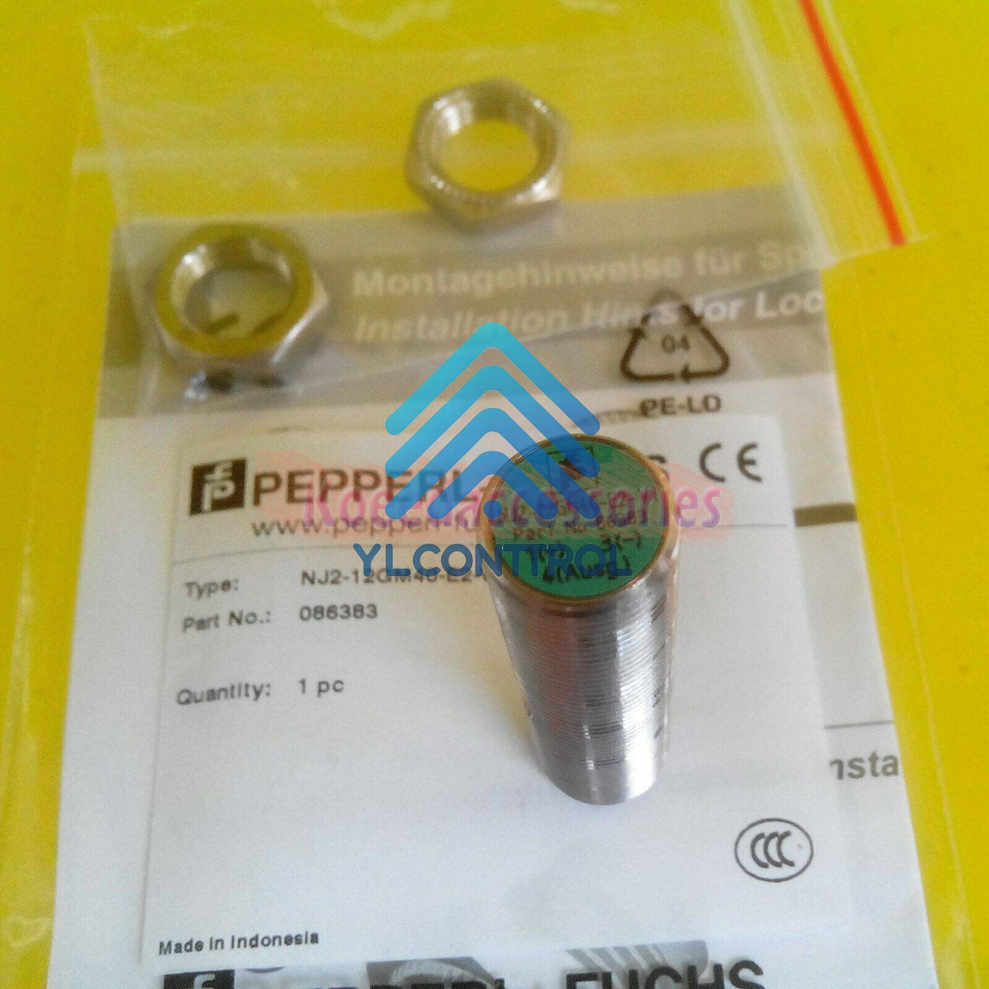 PEPPERL+FUCHS NJ2-12GM40-E2-V1 Proximity Sensor NJ212GM40E2V1 1Pcs*