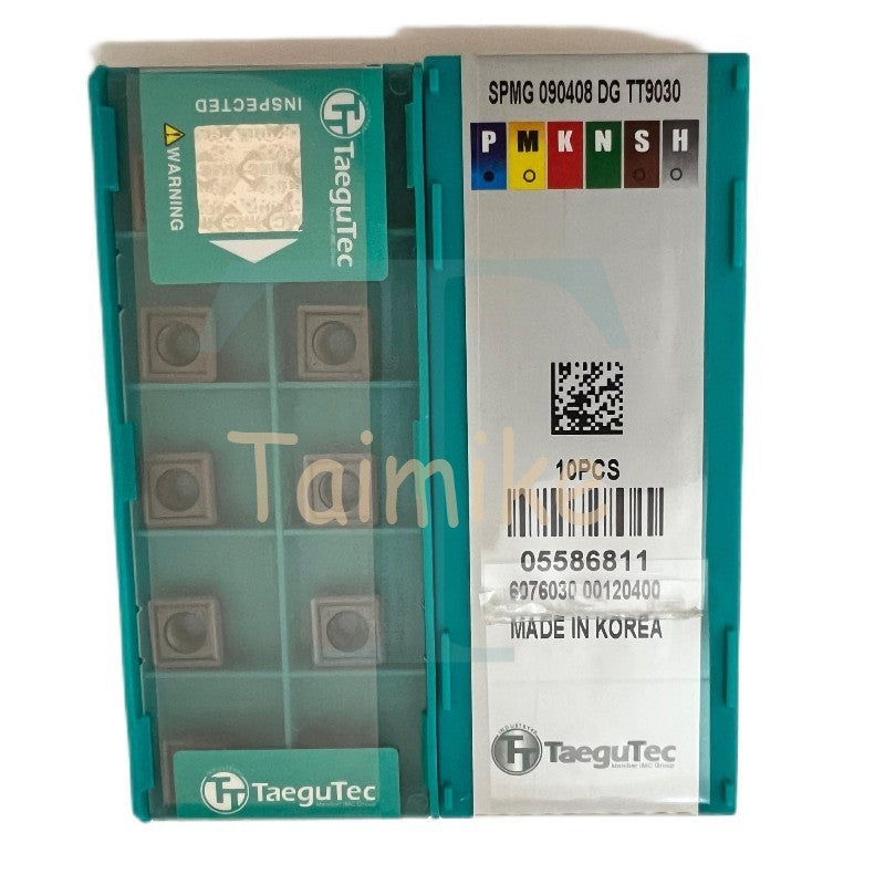 10Pcs/BOX Taegutec SPMG090408DG TT9030