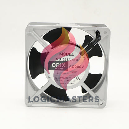 ORIX MU1238A-41B 12cm 200V Oriental motor inverter cooling fan 1PCS