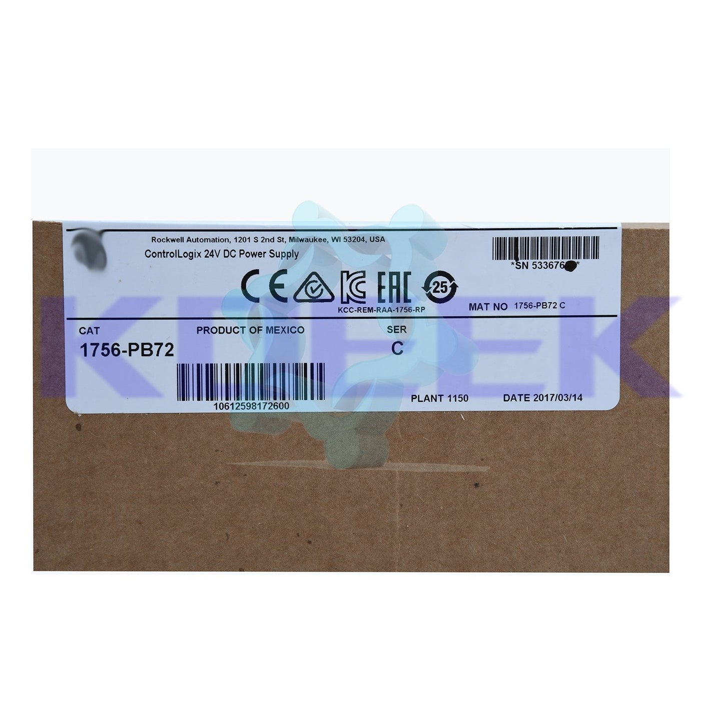 1756-PB72 - ALLEN-BRADLEY