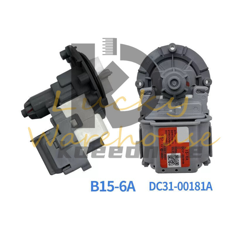 For Samsung Drain Pump PX2026-1 220-230V DC31-00181B PX2025-1 B15-6A DC31-00181A