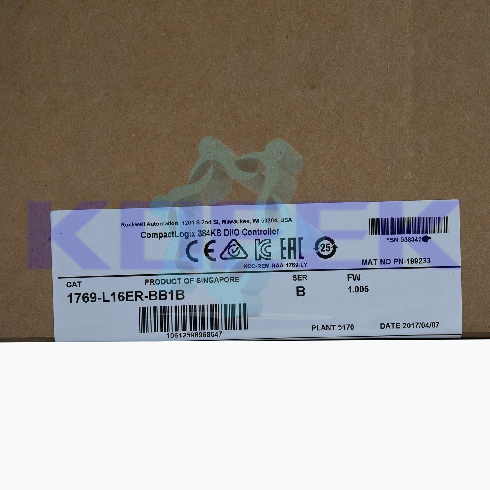 1769-L16ER-BB1B - ALLEN-BRADLEY