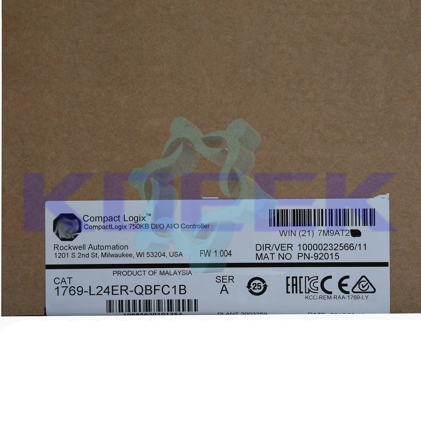 1769-L24ER-QBFC1B - ALLEN-BRADLEY
